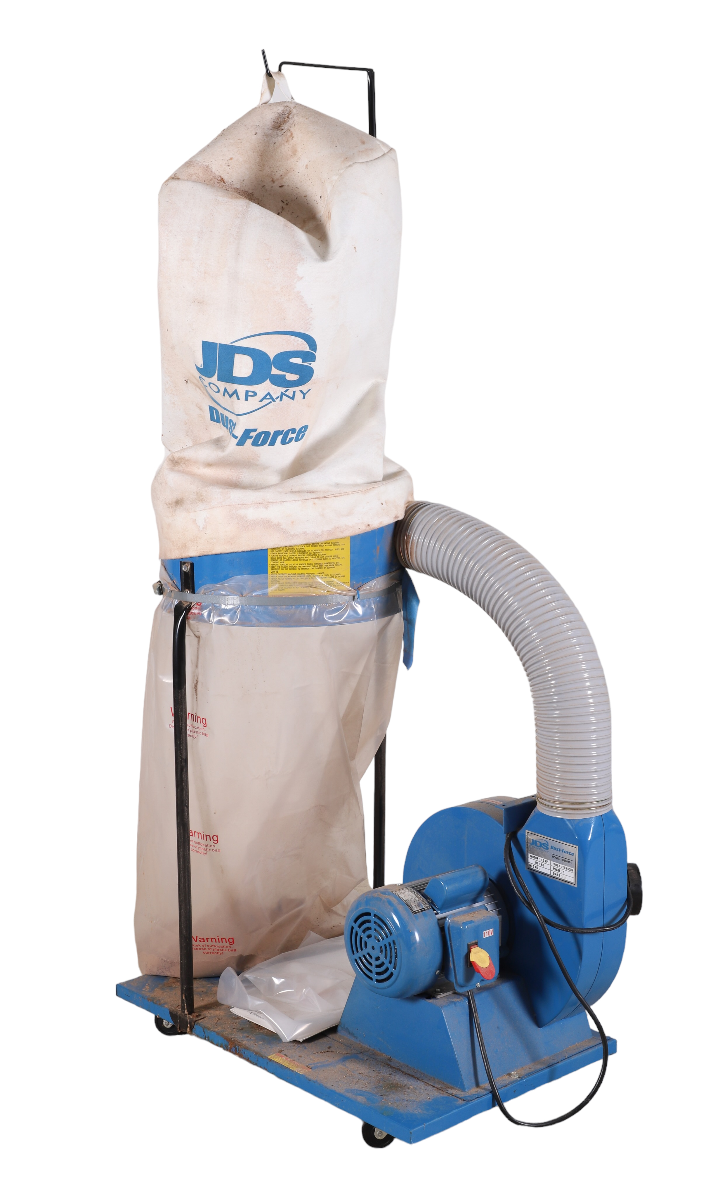 Stand up Vacuum and trash can