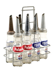 STANDARD OIL GLASS OIL BOTTLES