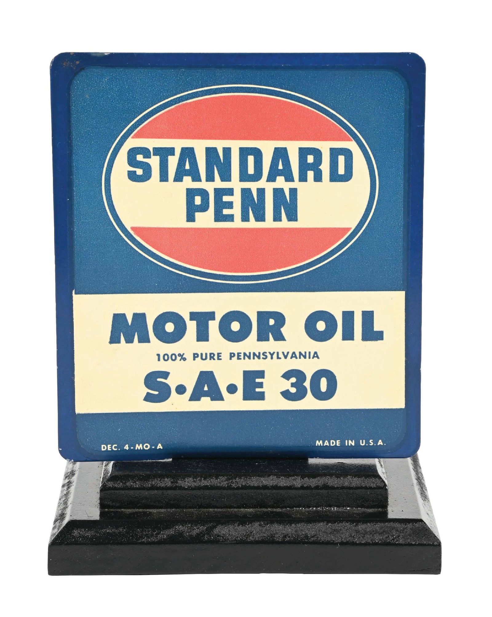 STANDARD PENN MOTOR OIL TIN LUBSTER