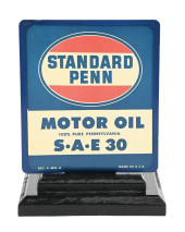 STANDARD PENN MOTOR OIL TIN LU