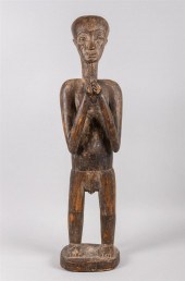 STANDING BAULE MALE CARVED FIG