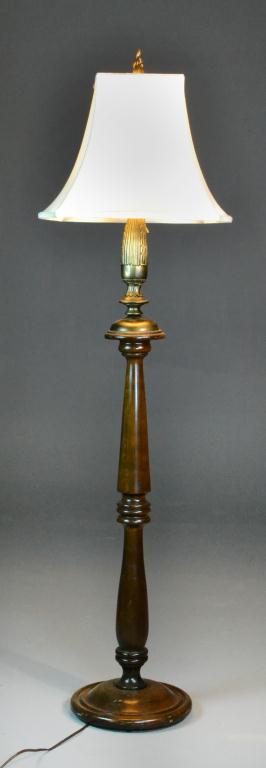 Standing Lamp and Silk