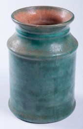STANGL TERRA ROSE VASEGlazed i