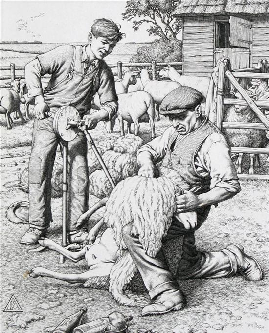 Stanley Anderson (1884-1966) line