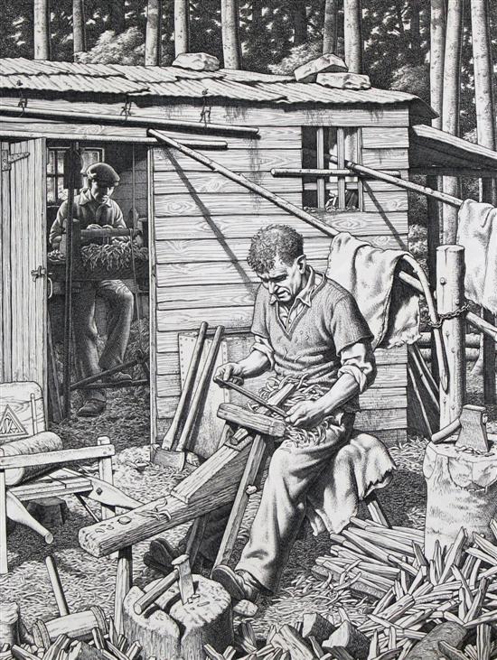 Stanley Anderson (1884-1966) line