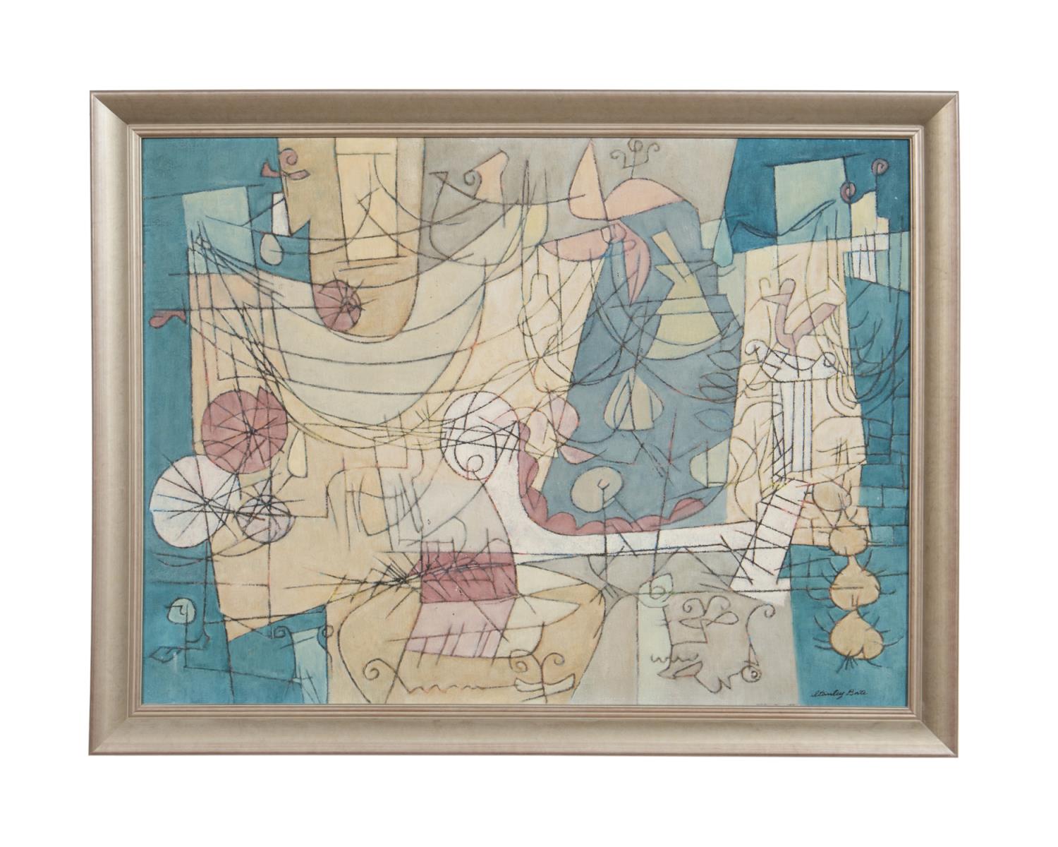 STANLEY BATE, "BIOMORPHIC ABSTRACT"