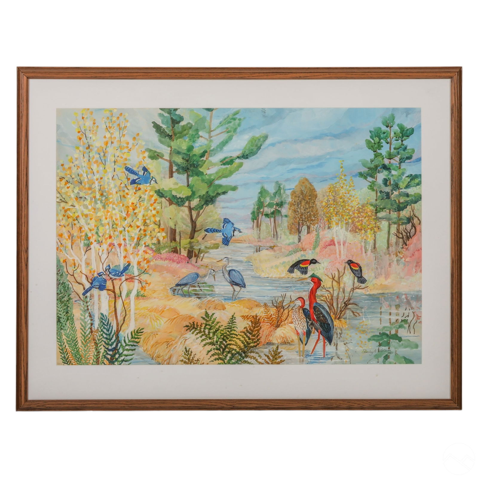 STANLEY FOLSOM 20/21C WATERCOLOR