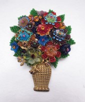 STANLEY HAGLER FLOWER VASE BRO