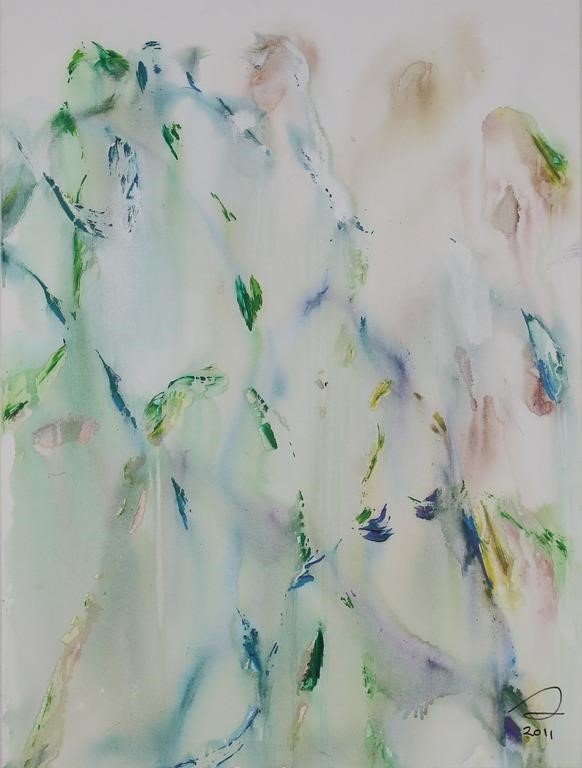 STANLEY LINDWASSER ACRYLIC ON