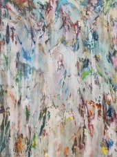 STANLEY LINDWASSER ACRYLIC ON