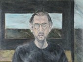 STANLEY LINDWASSER ACRYLIC ON