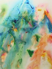 STANLEY LINDWASSER WATERCOLOR