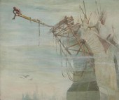 STANLEY MELTZOFF OIL ON CANVAS