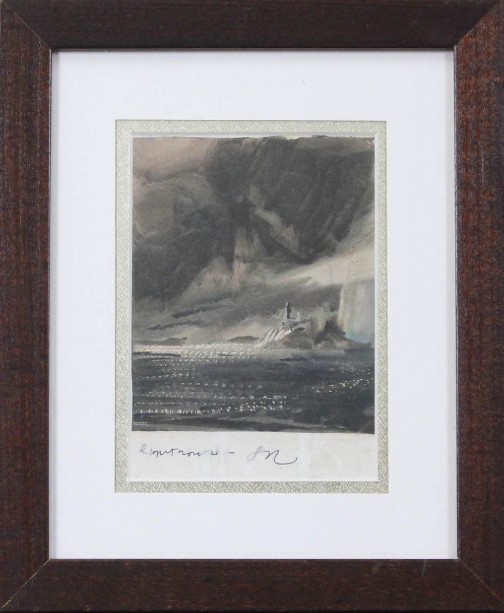 STANLEY MELTZOFF WATERCOLOR AND INK