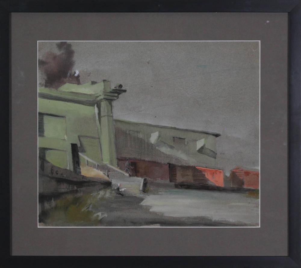 STANLEY MELTZOFF WATERCOLOR AND INK