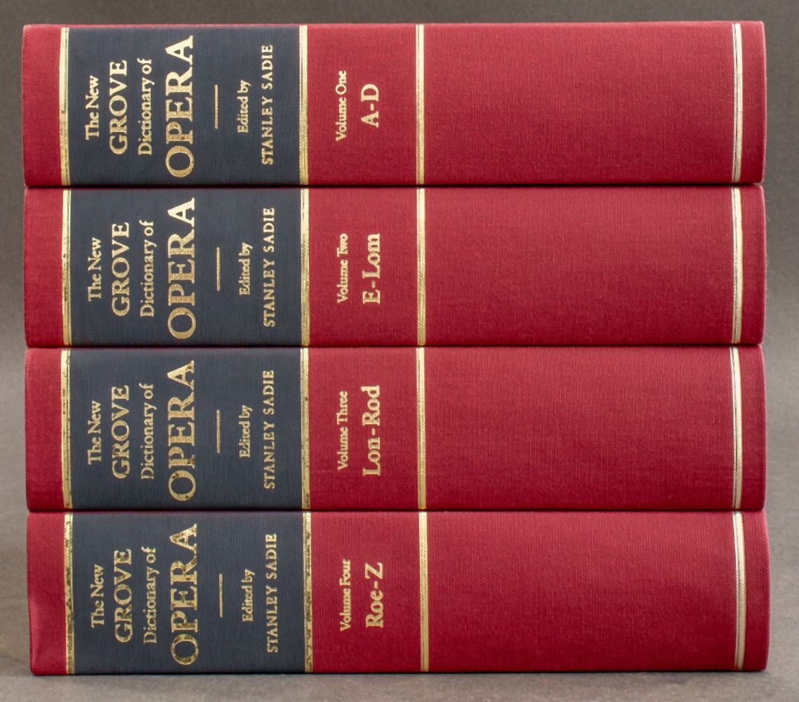 STANLEY SADIE,GROVE ENCYCLOPEDIA OF