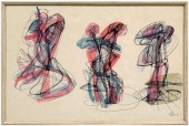 Stanley W. Hayter watercolor (