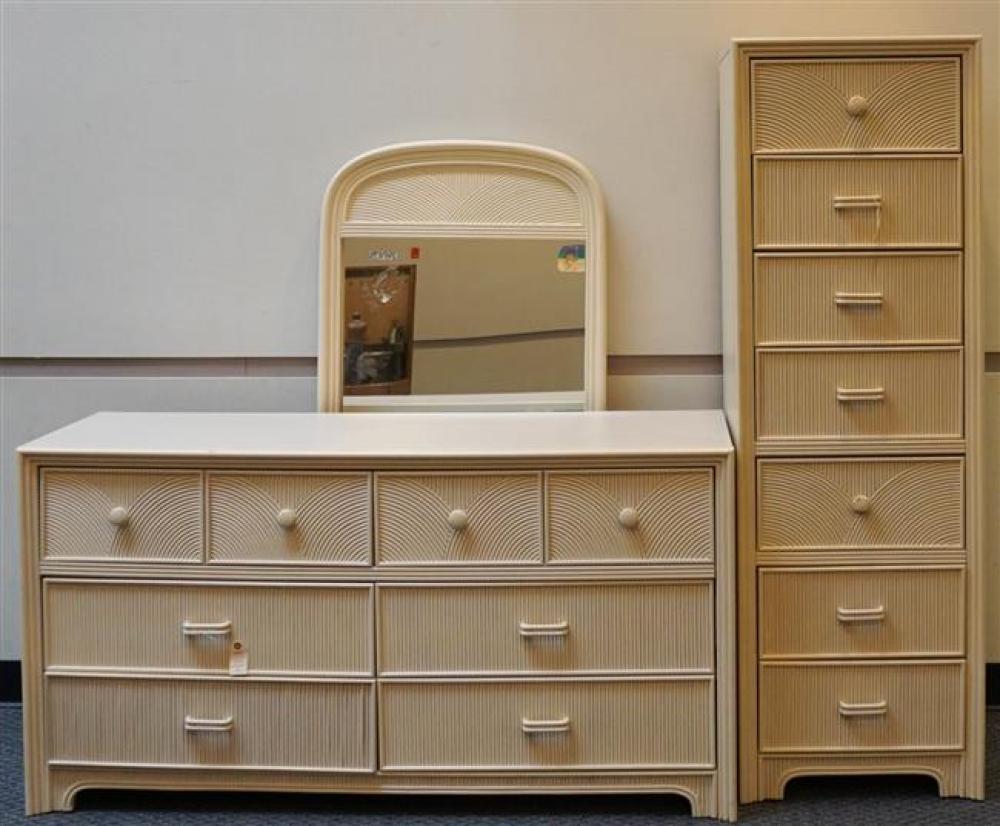 STANLEY WHITE ENAMEL CHEST, DRESSER