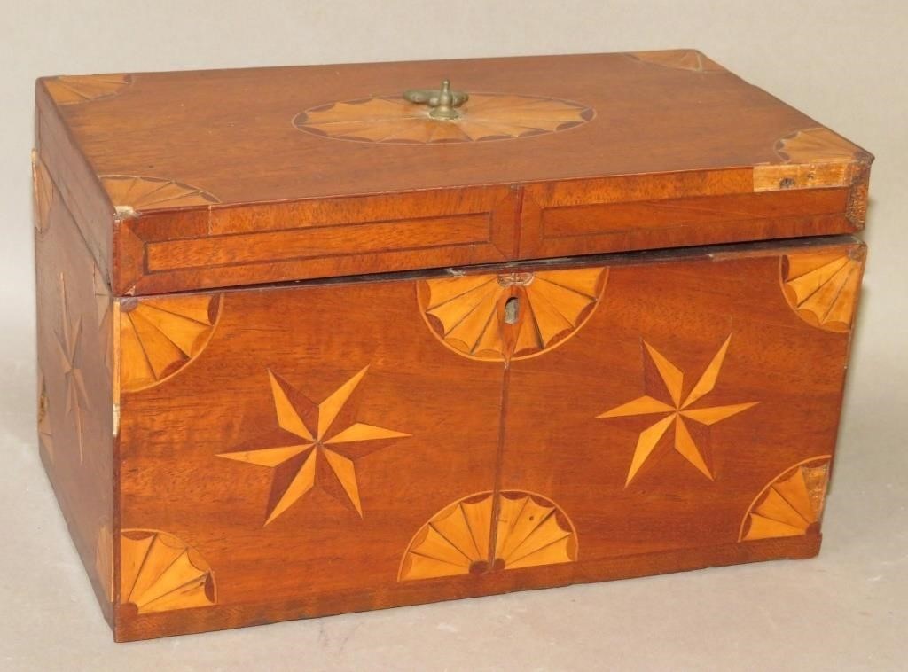STAR AND FAN PATTERN INLAID TRINKET