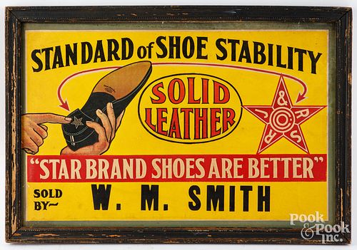 STAR BRAND SHOES CARDBOARD