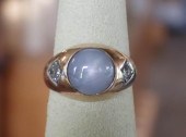 STAR SAPPHIRE, DIAMOND AND TWE