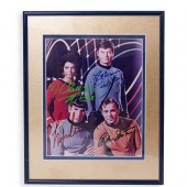 STAR TREK AUTOGRAPH PHOTOGRAPH