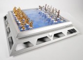 STAR TREK CHESS SET BY FRANKLI