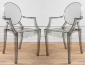 STARCK STYLE SMOKY ACRYLIC ARM