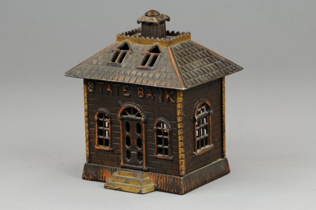 STATE STILL BANK Kenton cast iron