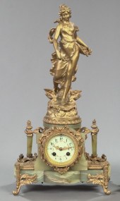 Stately French Gilt-Spelter-Mo