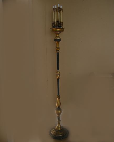 Stately Italian Black and Gold