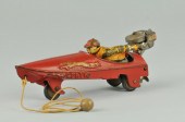 STATIC BOAT Hubley cast iron p