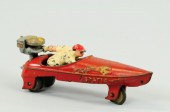 STATIC BOAT Hubley cast iron p
