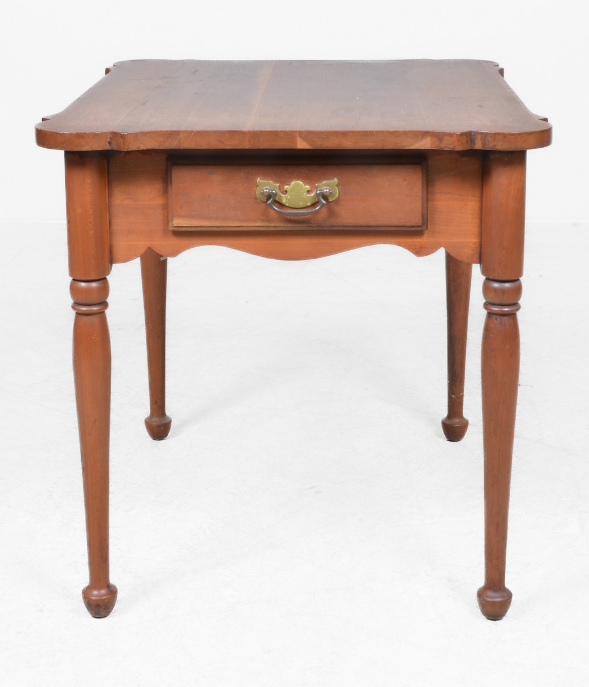 Statton mahogany single drawer side