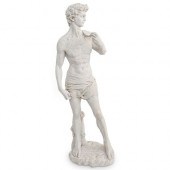 STATUE OF DAVID INSPIRED GARDE