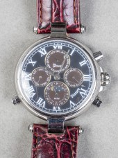 STAUER STAINLESS STEEL CHRONOG