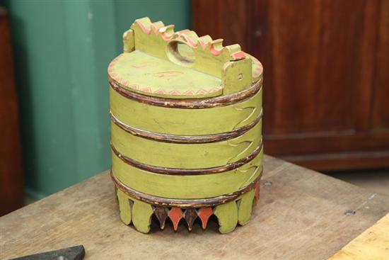 STAVE CONSTRUCTED BUCKET. Green
