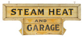 STEAM HEAT & GARAGE HAND PAINT