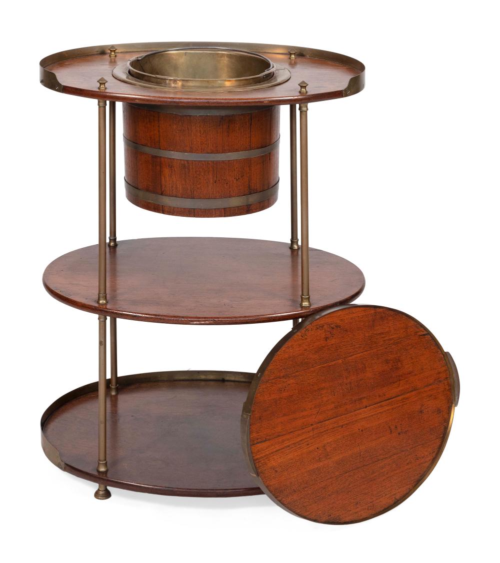 STEAM-SAIL YACHT CAMPAIGN WASHSTAND