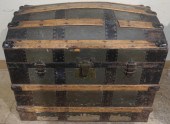 STEAMER TRUNK 26 X 30 X 19 IN.