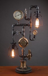 STEAMPUNK LAMP, GLENN SCHEUBRE