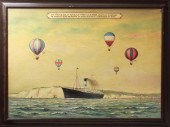 STEAMSHIP & HOT AIR BALLOONS A