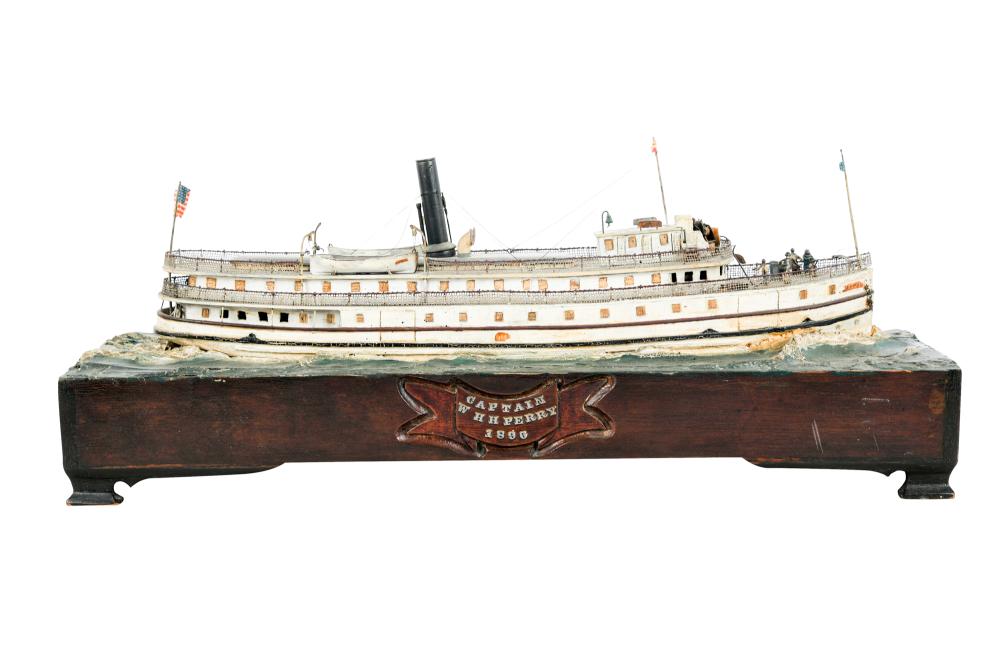 STEAMSHIP MODELCaptain WHH Perry