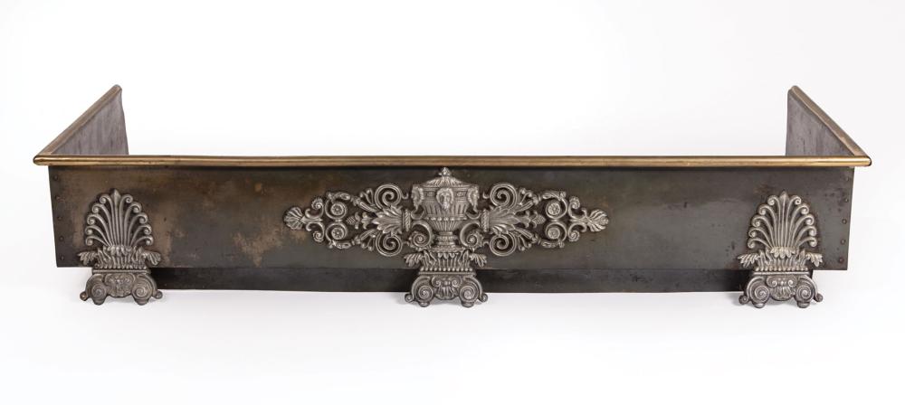 STEEL, ARGENTE, BRASS-MOUNTED