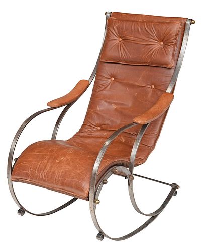 STEEL, BRASS, AND LEATHER