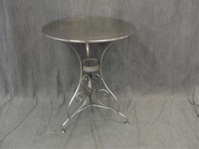 Steel Center Table From a Long