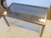 STEEL COFFEE TABLE MADE FROM S