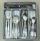 STEEL DINNERWARE SET Stainless