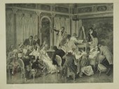 STEEL ENGRAVING - German 18th