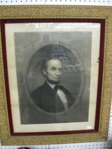 Steel Engraving of Abraham